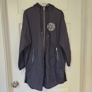 DKNY Charcoal Utility Jacket with Hood